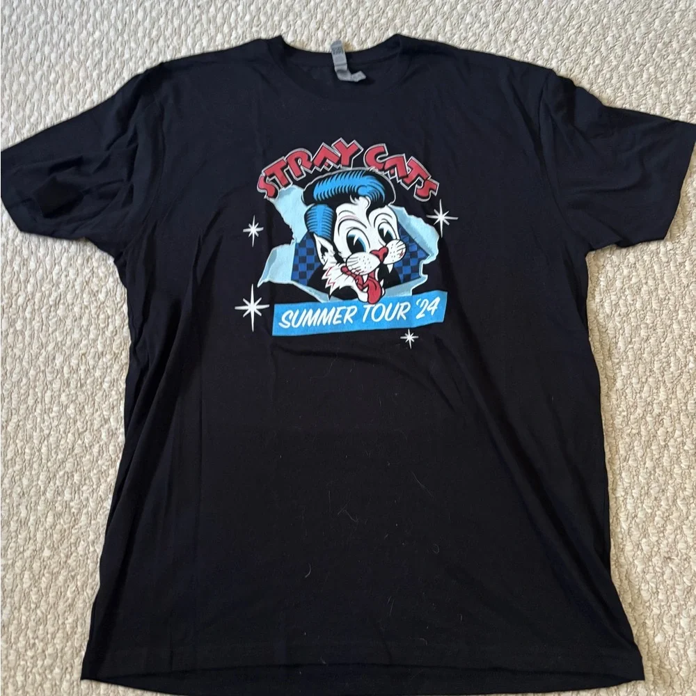 Stray Cats Summer Tour '24 Graphic Tee (new-never worn) - Picture 1 of 4